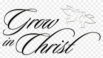Free Religious Clipart - Grow In Christ Clipart