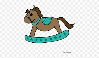 Free Rocking Horse Western Clip Art - Baby Shower
