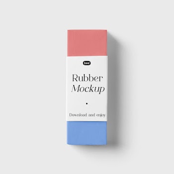 Free Rubber Label Mockup