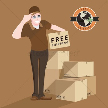 Free shipping concept