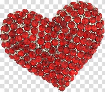 Free shop Heart Brushes plus Cutouts, red heart figure transparent background PNG clipart