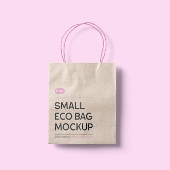 Free Small Eco Bag Mockup