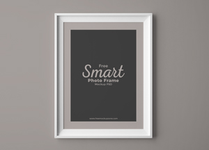 Free Smart Photo Frame Mockup PSD smart photo frame mack pd 