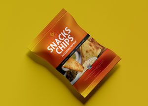 Free Snacks Packaging Chips Bag Mockup snacks chips 