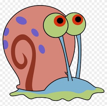 Free Snail Clipart Clip Art Of 7 Clipartwork - Spongebob Characters Gary