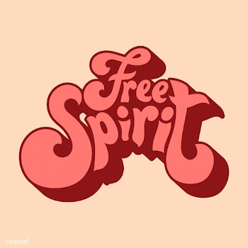 Free spirit typography style illustration | Free stock vector - 472705