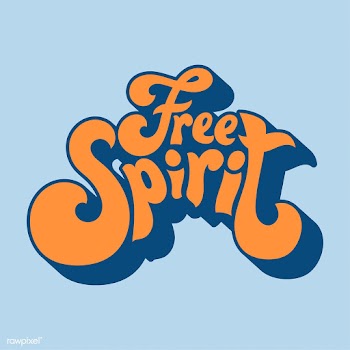 Free spirit typography style illustration | Free stock vector - 472722