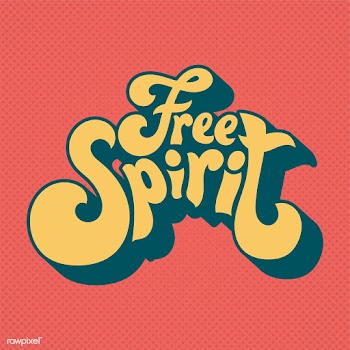 Free spirit typography style illustration | Free stock vector - 472736