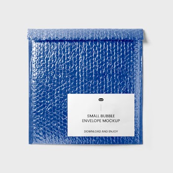 Free Square Bubble Envelope Mockup
