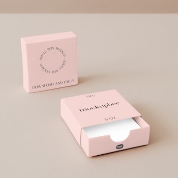 Free Square Open Box Mockups
