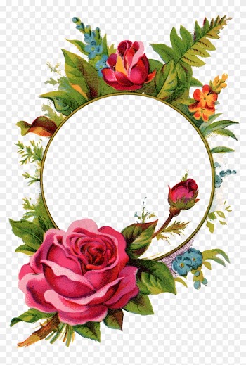 Free Stock Images Rose Frame - Rose Frames