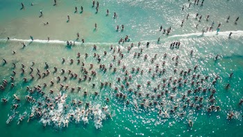 Free stock photo of action, adventure, aerial view