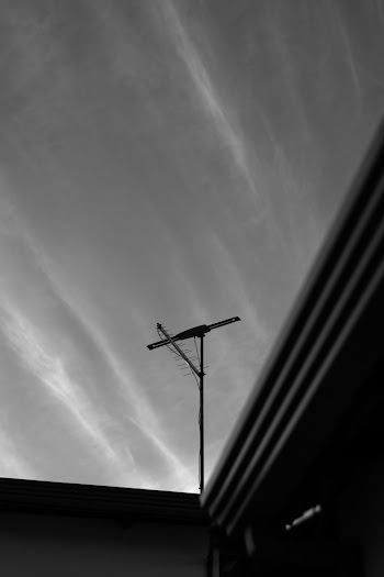 Free stock photo of black and white, bright, clouds