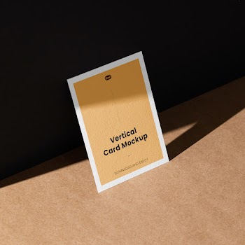Free Sunny Card Mockup