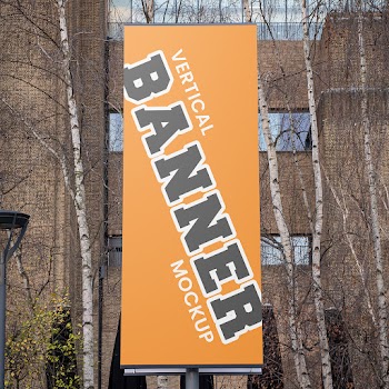 Free Tate Modern Banner Mockup