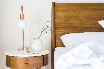 Free teak table and headboard | Free Photo - rawpixel