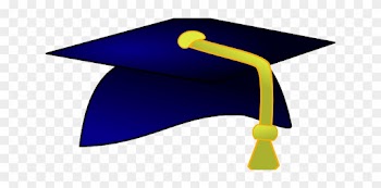 Free Technology For Teachers - Blue Graduation Hat Clip Art