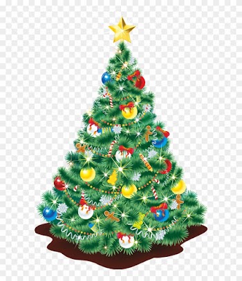 Free To Use &amp; Public Domain Christmas Tree Clip Art - Christmas Tree Cartoon Realistic