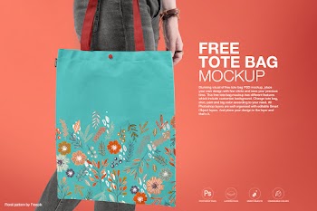 Free Tote Bag Mockup