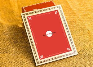 Free Traditional Photo Frame Mockup 