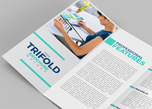 Free Tri-Fold Brochure Mockup professional features trifold brochure mocku 