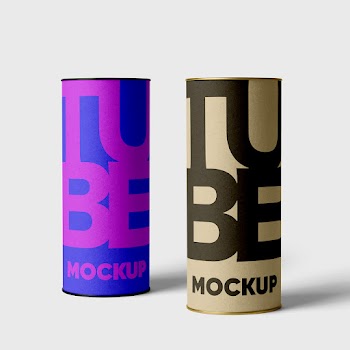 Free Tube Packaging Mockups