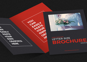 Free Twoleaf Lettersize Brochure Mockup you tasily can easily paste your own gri hf paste your craphes were free twoeaf letter size brochure mocku 