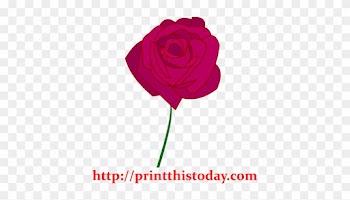Free Valentine Clip Art - Garden Roses
