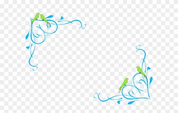 Free Vector Background Images For Websites, Cherry - Purple Flower Border
