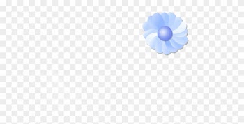 Free Vector Blue Flower Clip Art - Rose