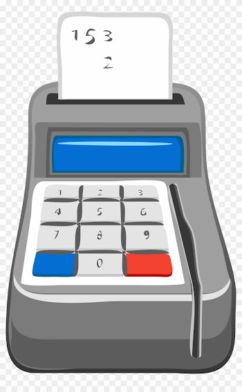 Free Vector Calculator Clip Art - Money Calculate Clipart