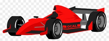 Free Vector Formula One Car Clip Art - Formula 1 Clipart