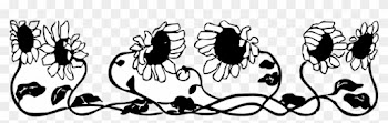 Free Vector Graphic - Sunflower Border Clip Art