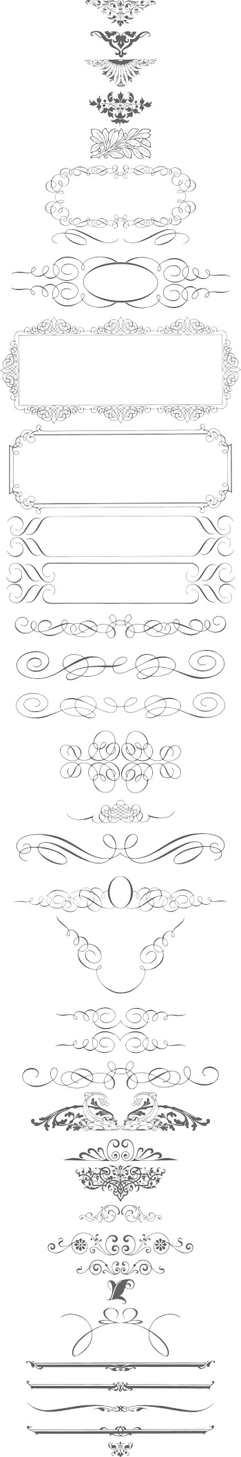 Free Vector Ornaments