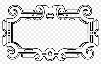 Free Vector Ornate Frame Border - Svg Frames And Borders
