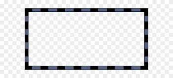 Free Vector Rectangular Border Clip Art - Picket Fence