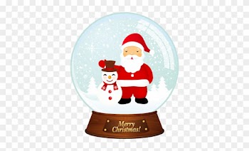 Free Vector Vector Santa Christmas Snowballs - Merry Christmas Dp For Whatsapp