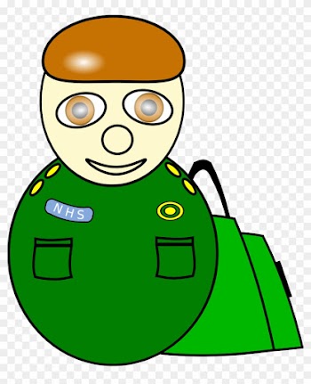 Free Vector Village People Paramedic - Doctor Clipart