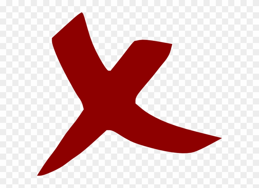 Free Vector X Wrong Cross No Clip Art - Wrong Icon Vector