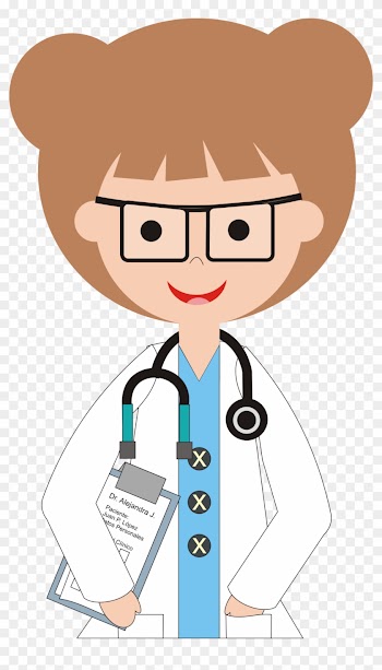 Free Vectors Of Doctors - Personalized Pillowcase Doctor Girl