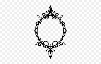 Free Vintage Clip Art Image - Fancy Oval Frame Png