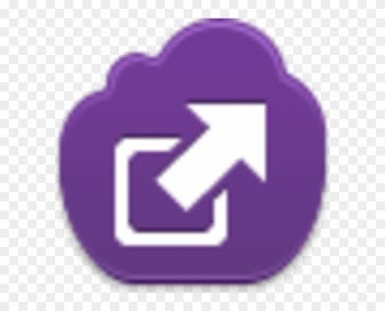 Free Violet Cloud Export - Export Button
