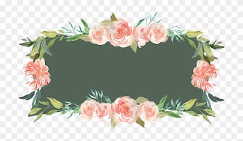 Free Watercolor Floral Frame - Frame Floral Png