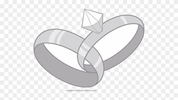 Free Wedding Rings Clipart - Engagement Ring Wedding Ring Cartoon