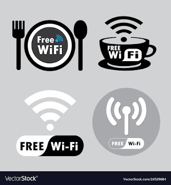 Free wifi logo vector image