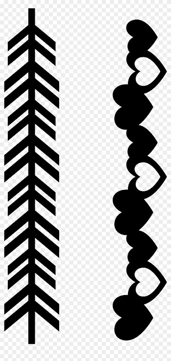 Freebie Cut File From Chictags - Line Border Silhouette