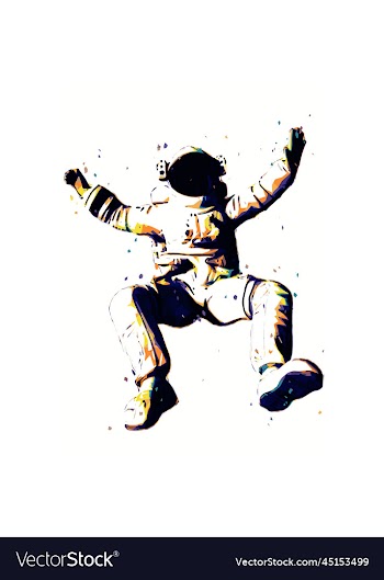 freedom astronaut creative design