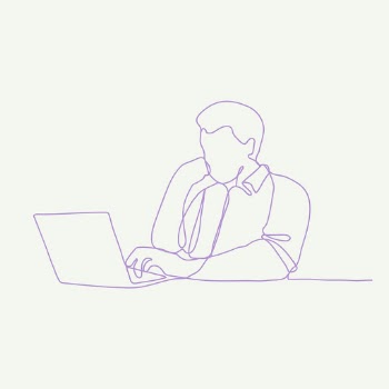 Freelancer sticker, hand drawn person | Free Vector Illustration - rawpixel