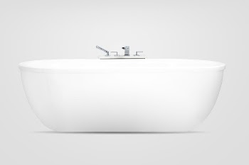 Freestanding modern bathtub mockup psd | Free PSD Mockup - rawpixel