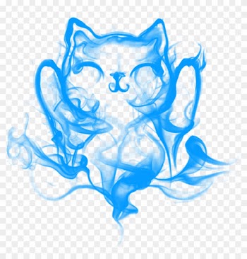 Freetoedit Cat Vape Smoke Cloud Blue - Picsart Photo Studio